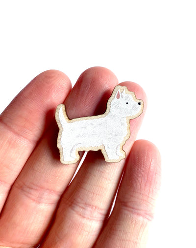 Pin "Westie" Holz