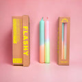 Rainbow Studio * Stabkerze 2er Set FLASHY