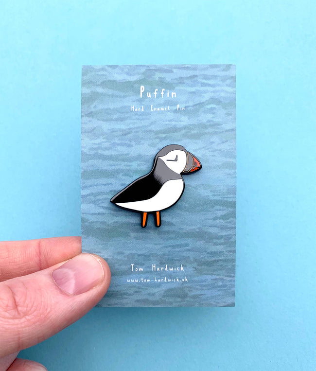 Pin "Puffin" Emaille