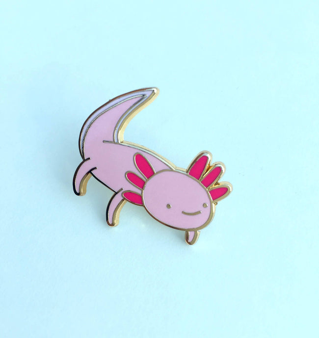 Pin "Axolotl" Emaille