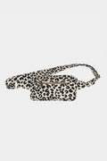 Harry Gürteltasche Leopardenmuster Ecru
