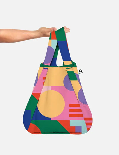 Notabag Original mit geometrischem Geoplay-Muster, weitere Ansicht