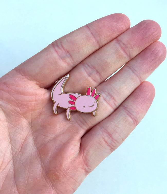 Pin "Axolotl" Emaille