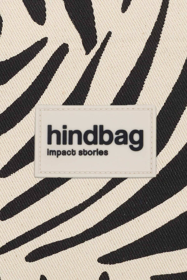 Ecru Zebra Ema Tasche