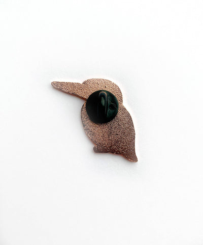 Pin "Kingfisher" Emaille