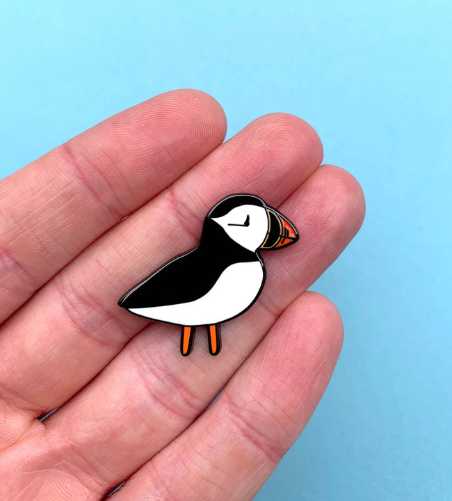Pin "Puffin" Emaille