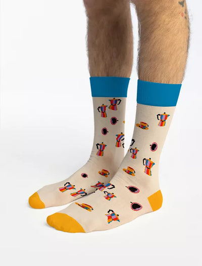 Socken "Kaffee"