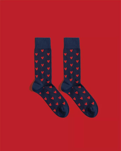 Socken "Herzen"