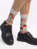 Socken "Pilze"