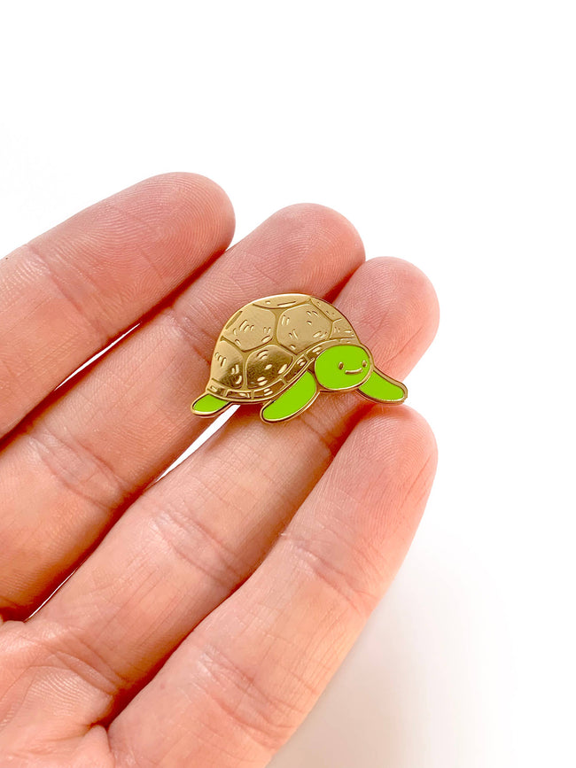 Pin "Schildkröte" Emaille