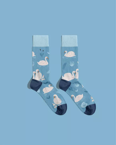 Socken "Schwäne"