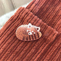 Pin "Roter Panda" Emaille