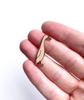 Pin "Laufente" Emaille - hellbraun