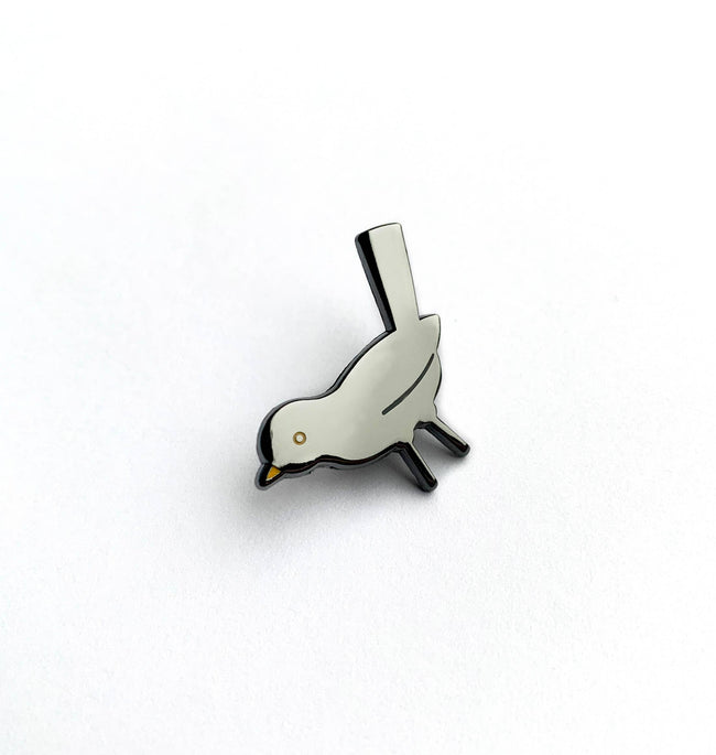 Pin "Blackbird" Emaille