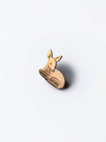 Pin "Reh" Emaille