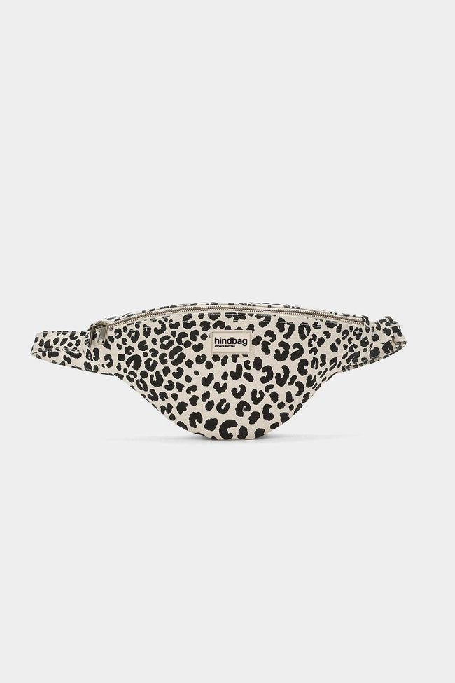 Sasha Leopard Ecru Bauchtasche