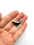 Pin "Blackbird" Emaille