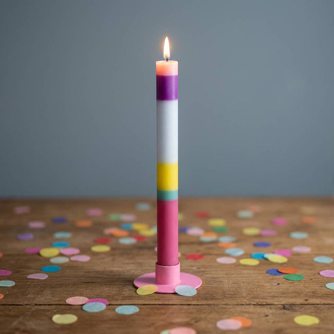 Grusskerze "Geburtstag"
