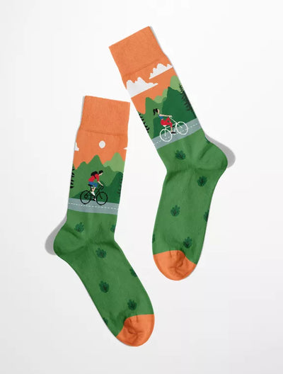 Socken "Fahrrad"