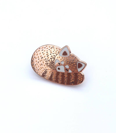 Pin "Roter Panda" Emaille