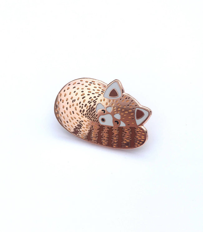 Pin "Roter Panda" Emaille