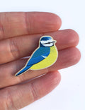 Pin "Blue Tit" Holz