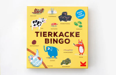 Spiel "Tierkacke-Bingo"