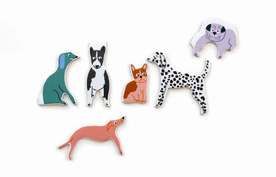 Puzzle "299 Hunde und 1 Katze"