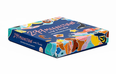 Puzzle "299 Meerestiere und 1 Taucher"