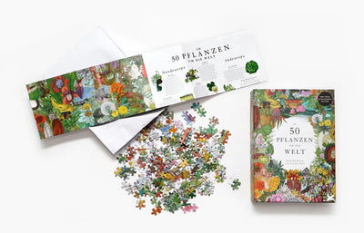 Puzzle "In 50 Pflanzen um die Welt"