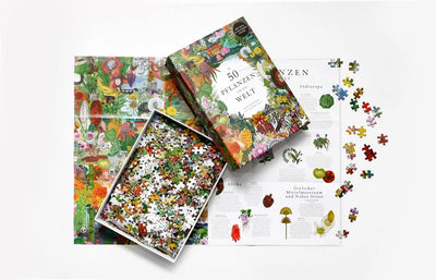 Puzzle "In 50 Pflanzen um die Welt"