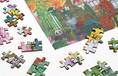 Puzzle "In 50 Pflanzen um die Welt"