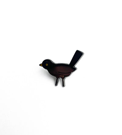 Pin "Blackbird" Emaille