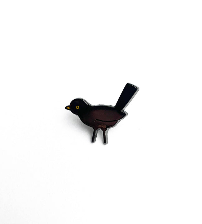 Pin "Blackbird" Emaille