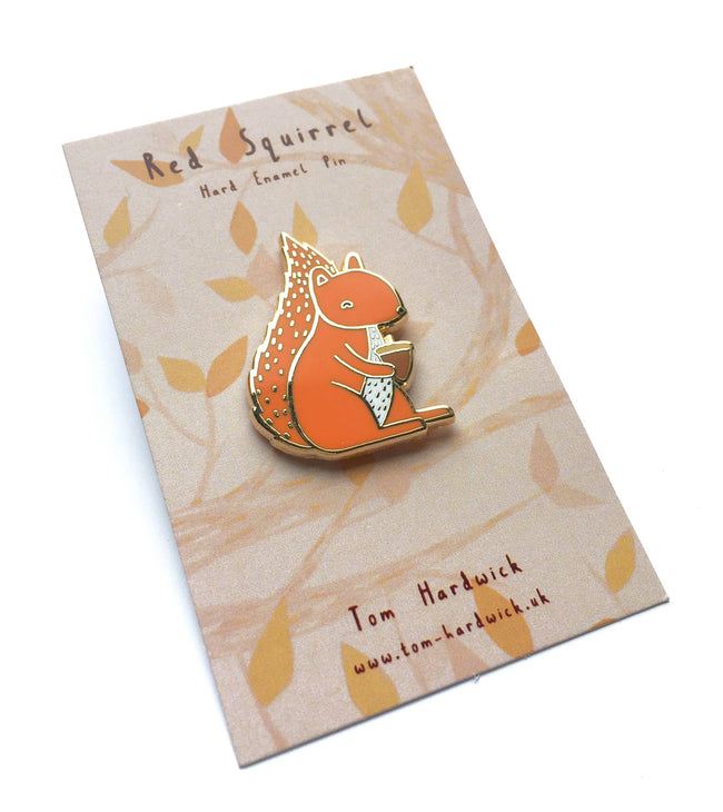 Pin "Eichhörnchen" Emaille