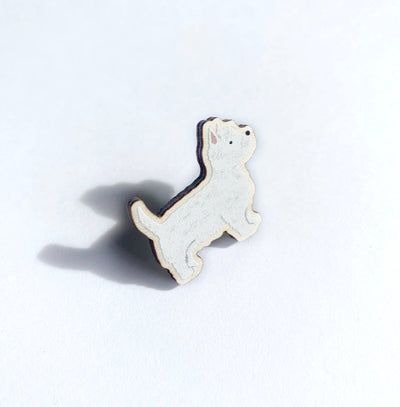 Pin "Westie" Holz