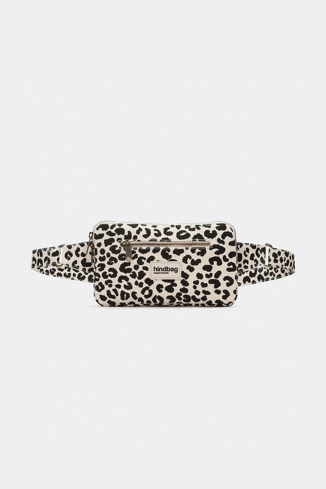 Harry Gürteltasche Leopardenmuster Ecru