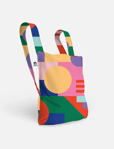 Notabag Original mit geometrischem Geoplay-Muster, weitere Ansicht