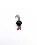 Pin "Laufente" Emaille - weiß