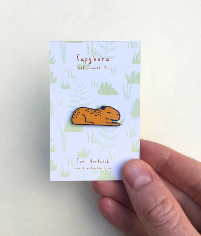 Pin "Capybara" Emaille