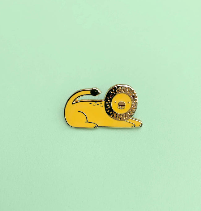 Pin "Löwe" Emaille