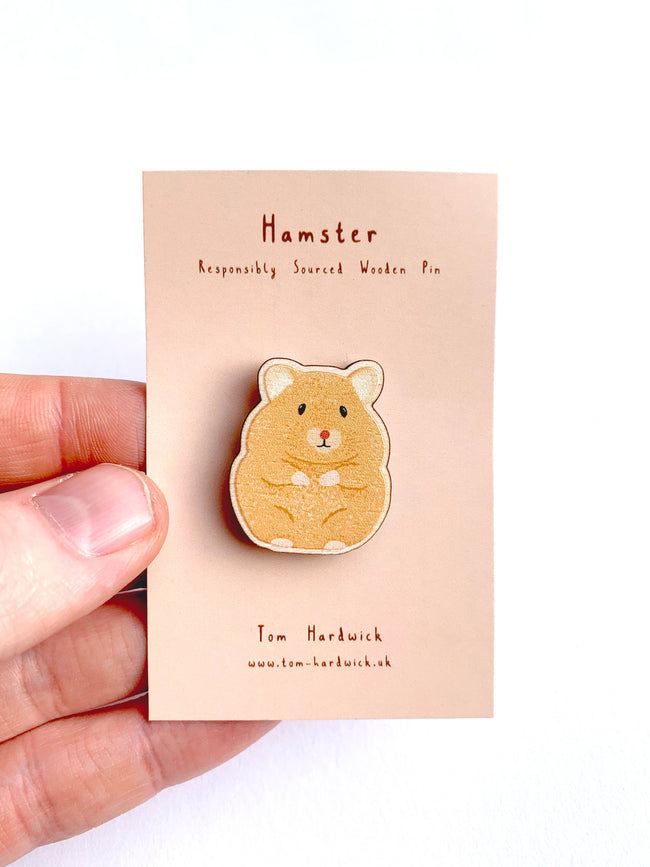 Pin "Blonder Hamster" Holz