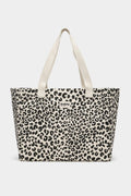 Claude Leopard Shopper