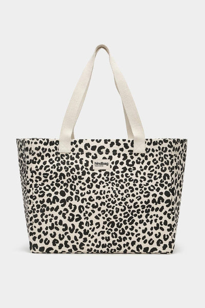 Claude Leopard Shopper