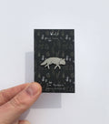 Pin "Wolf" Emaille