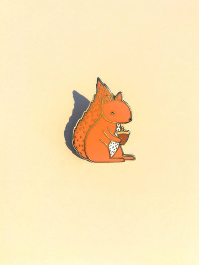 Pin "Eichhörnchen" Emaille