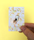 Pin "Eule" Emaille