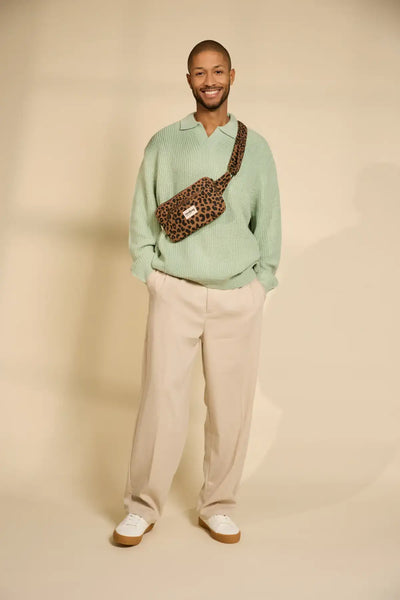Harry Gürteltasche Leopard Zimt