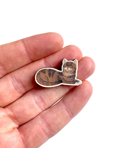 Pin "Getigerte Katze" Holz