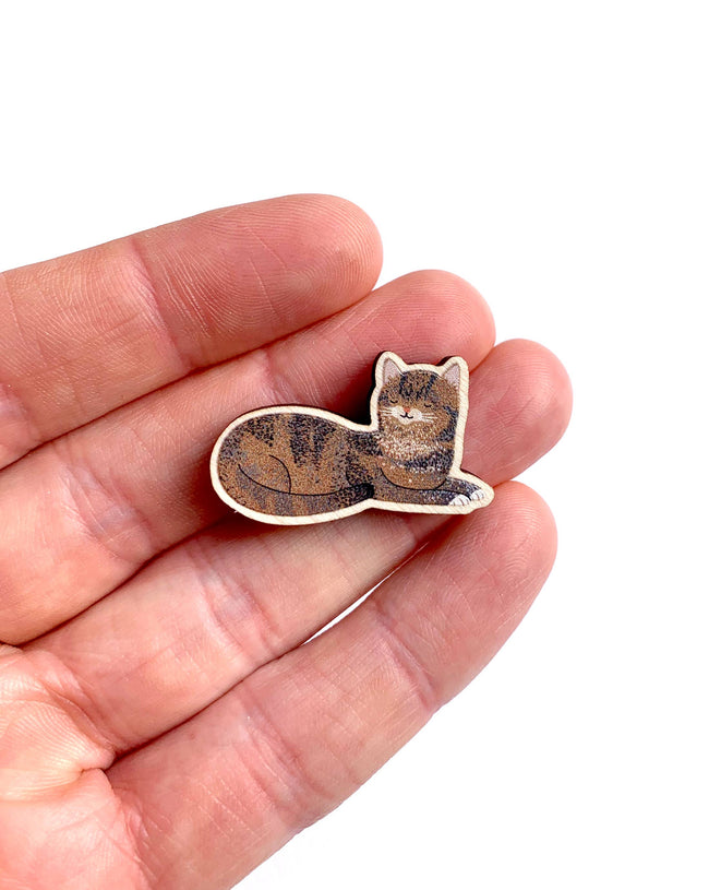 Pin "Getigerte Katze" Holz